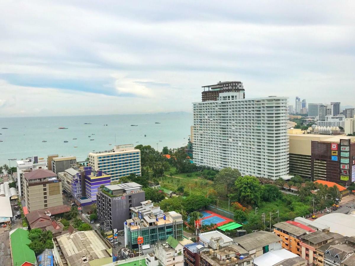 The Base Highfl Seaview Leilighet Pattaya Eksteriør bilde